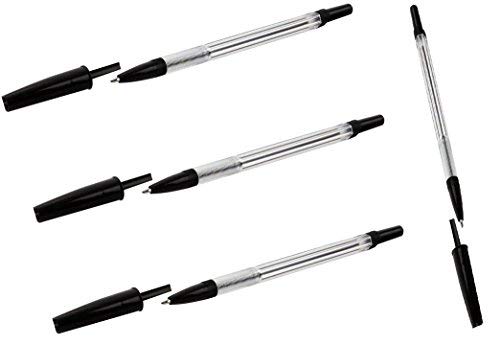 Stylostik Black Pens Pack of 50 Biros