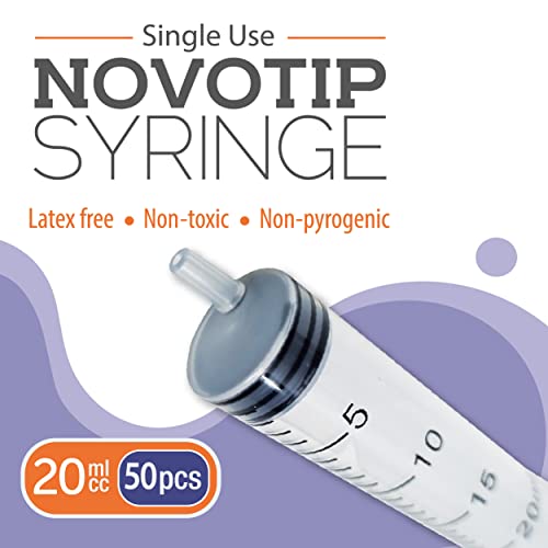 Novotip Syringe 20ml Box of 50