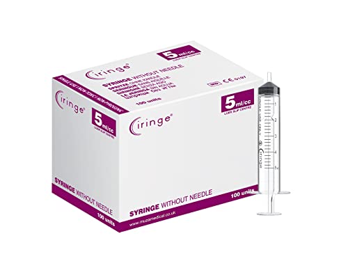 Ciringe Syringe 5ml Pack of 100