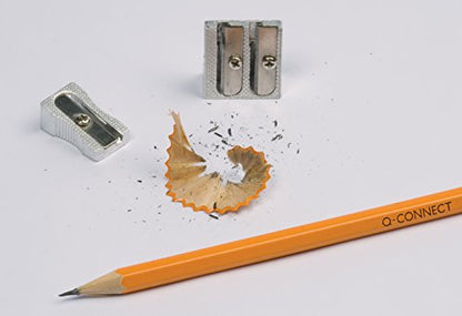 Q-Connect Metal Pencil Sharpener (Pack of 20)