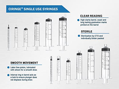 Ciringe Syringe 5ml Pack of 100