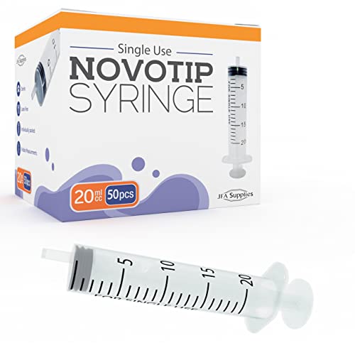 Novotip Syringe 20ml Box of 50