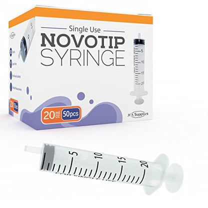 Novotip Syringe 20ml Box of 50