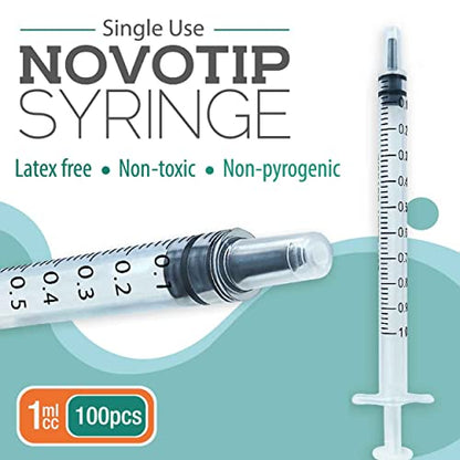 Novotip Syringe 1ml Box of 100