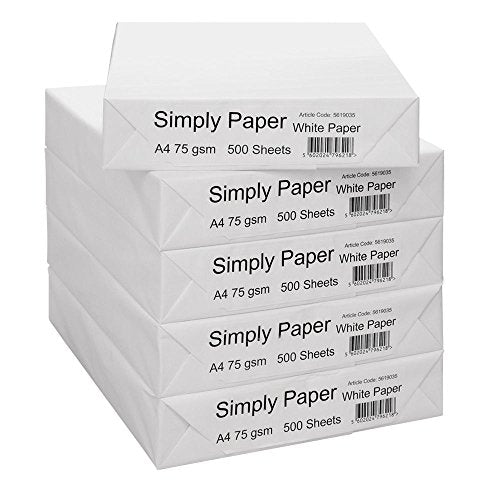 Printer Paper A4 White Multipurpose Paper (Pack of 5)