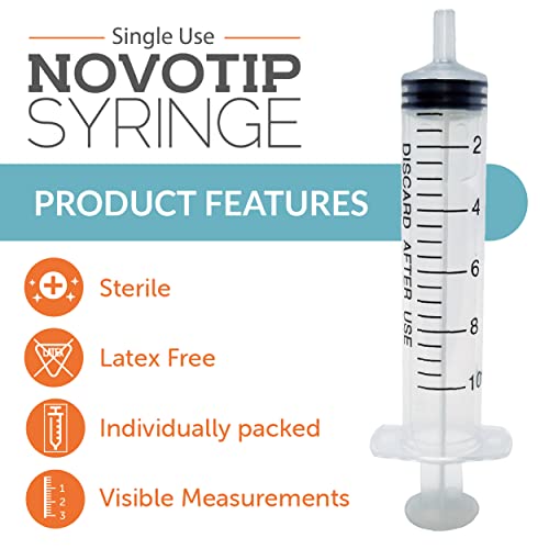 Novotip Syringe 10ml Box of 100