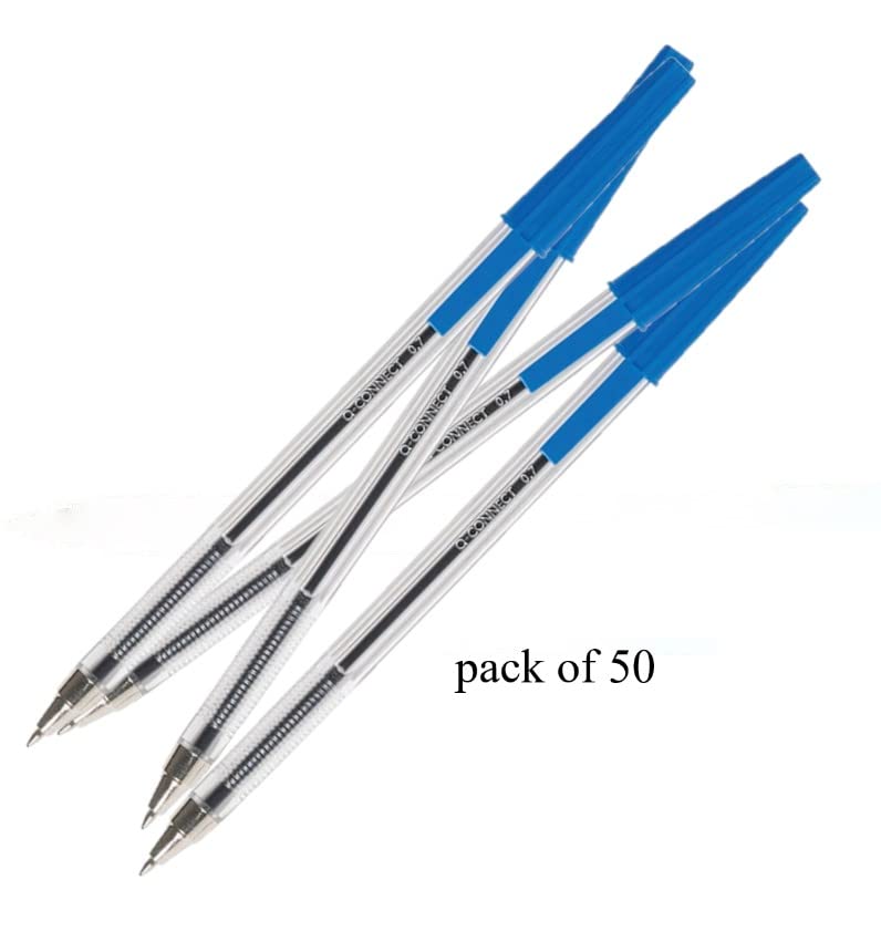 Q-Connect Blue Ballpoint Pen (Pack of 50)