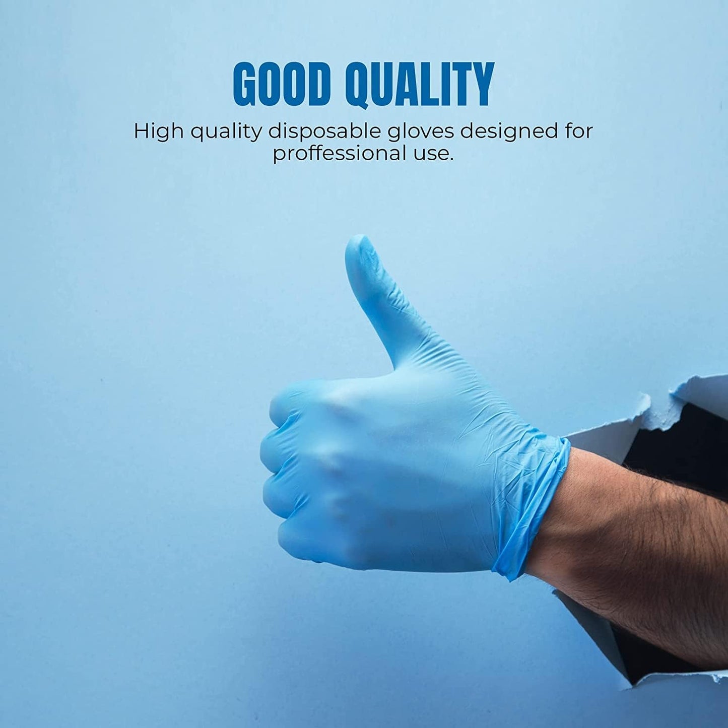 Surgicals Powder Free Nitrile Gloves