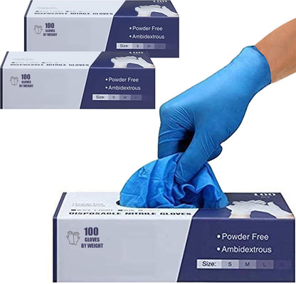 Surgicals Powder Free Nitrile Gloves