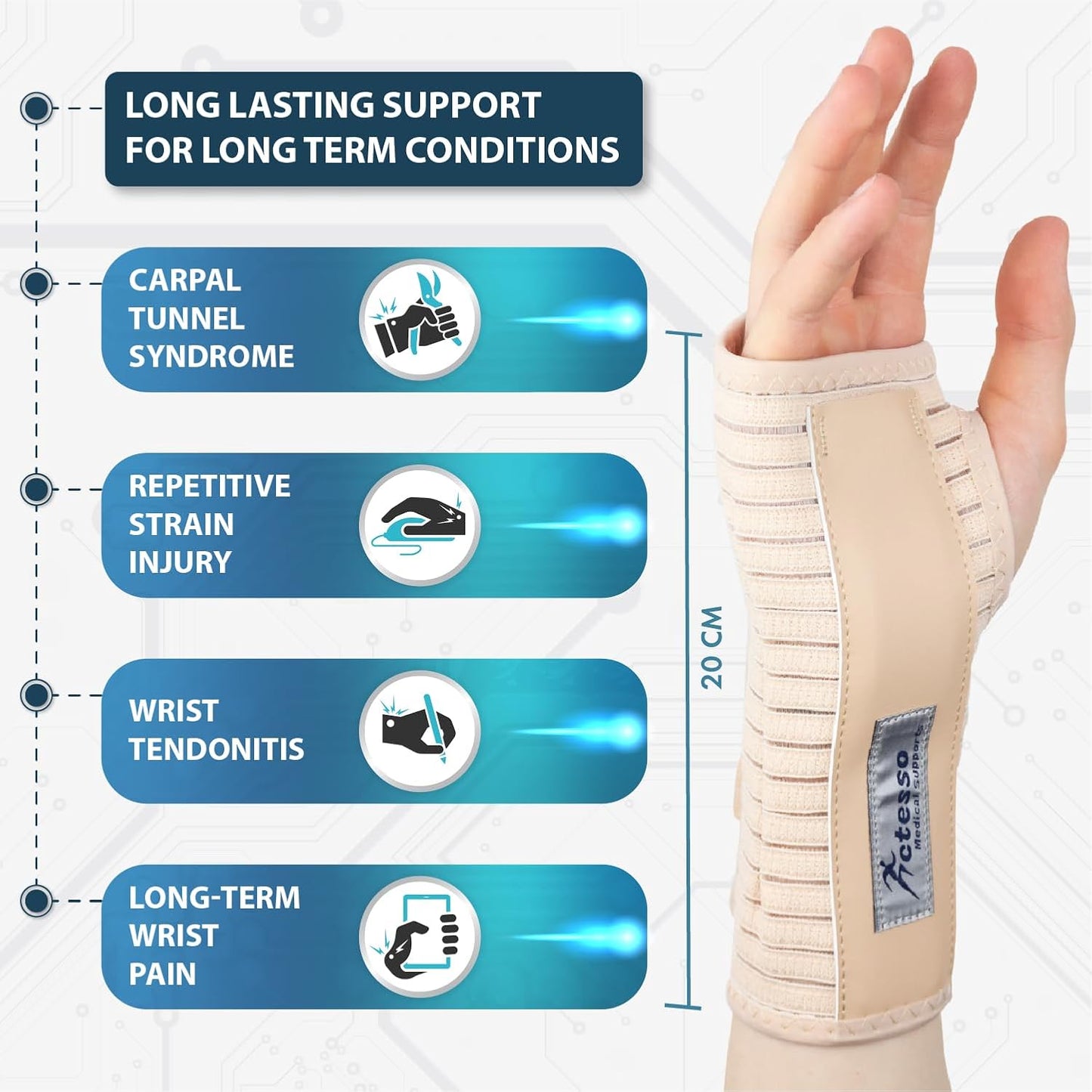 Breathable Wrist Support Brace