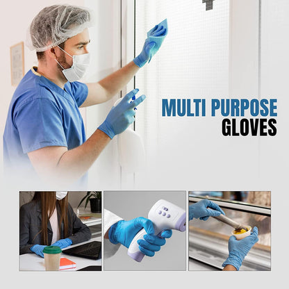 Surgicals Powder Free Nitrile Gloves